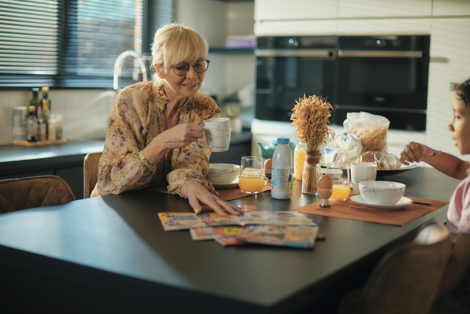 Folders lezen in keuken